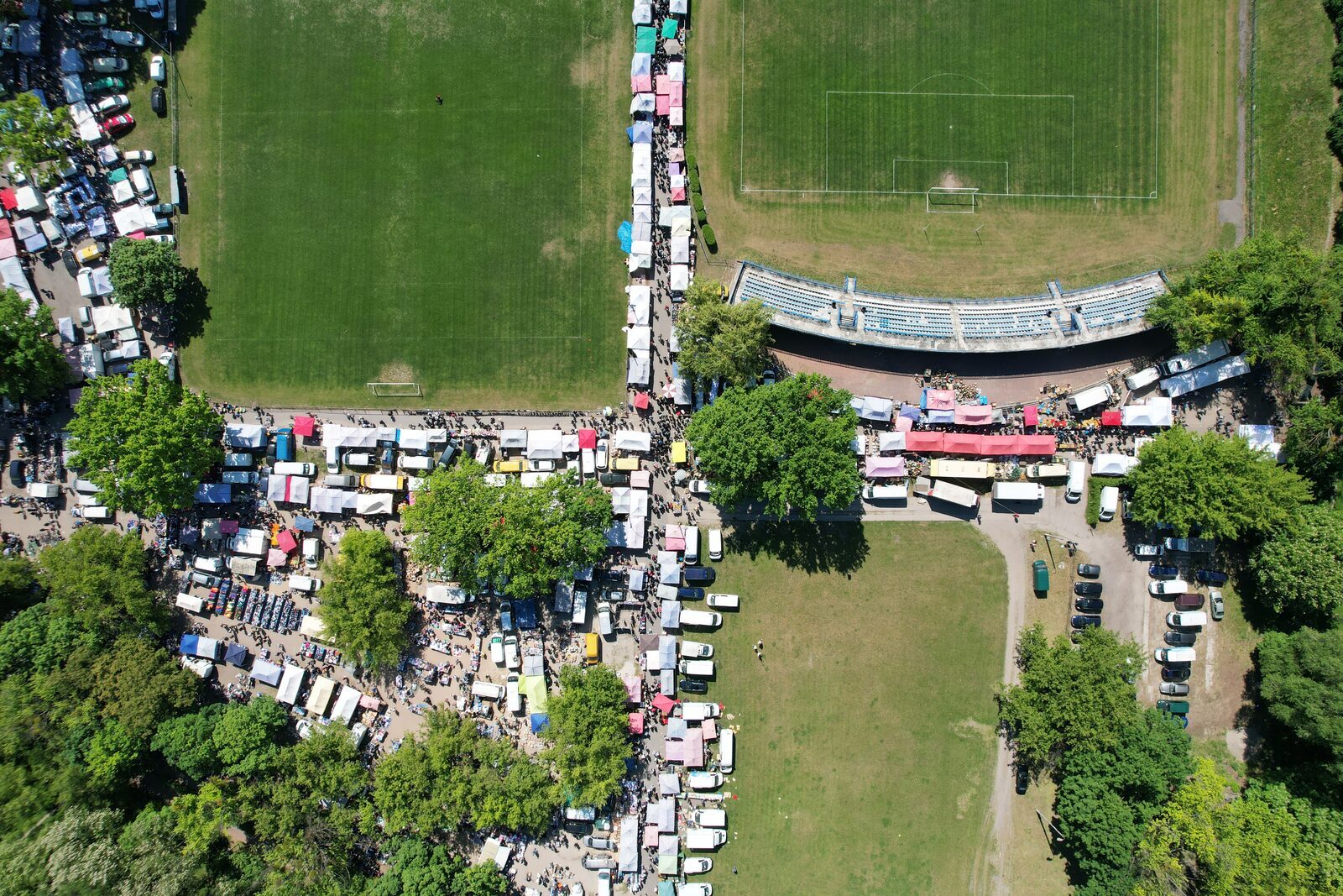 Aerial drone photo